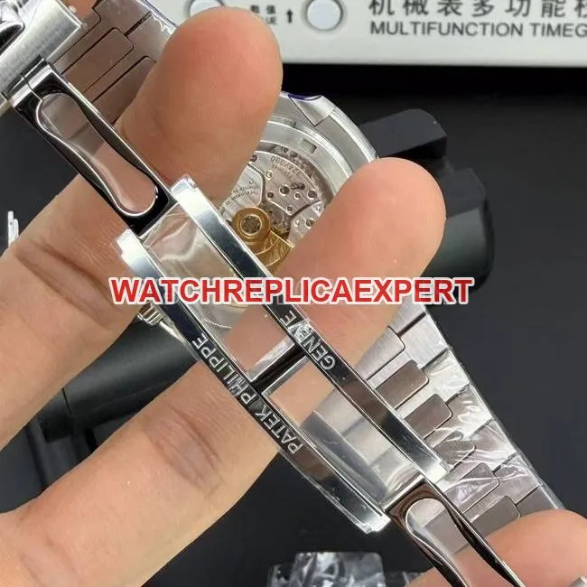 Patek Philippe collectible watch DDF factory Nautilus40mmblue dial324 mechanical 5711caseback live photo