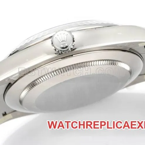1:1replica watch PPM factory RolexDay-Date mechanical ice blue dial Roman numerals side live photo