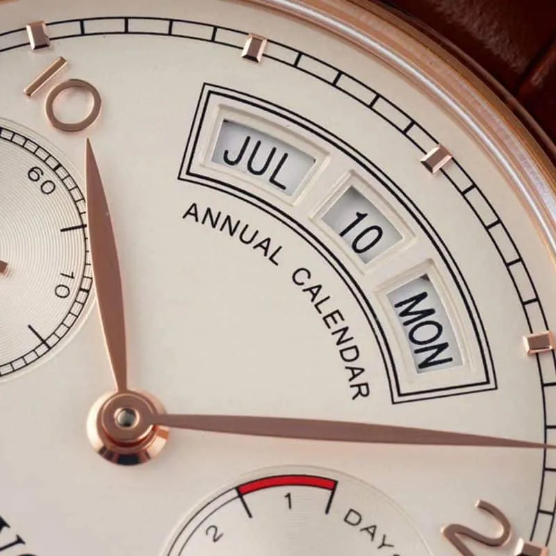 IWCIWCreplica watch Portuguese series annual calendar men's mechanical watch movement picture
