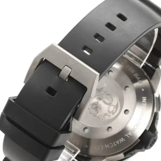 Top IWC Aquatimer 2000 automatic men's watch front view