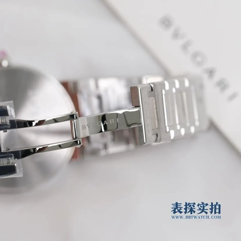 top-tiersuper cloneBvBvlgari ladies rose gold diamond quartz watch how to buy