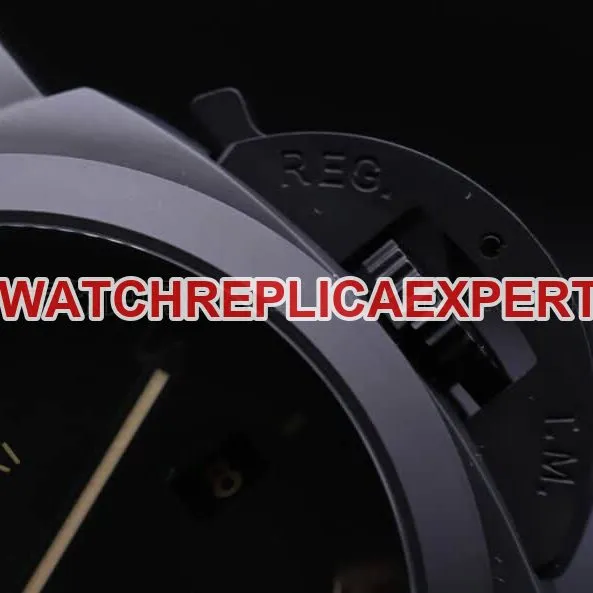 Paneraivs441 new braceletreplica watch review - super cool black warrior movement picture