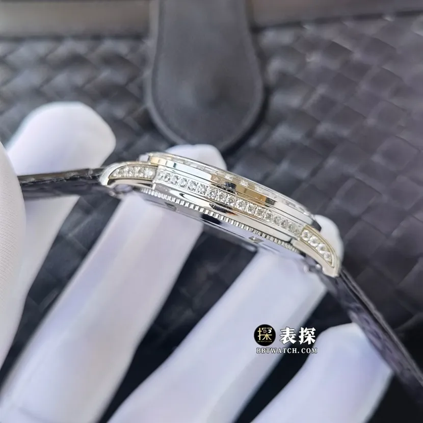 TW factory Vacheron Constantin 81760/000G-98621: 1top-tier watch with diamond plate leather strap model pictures and prices clasplive photos