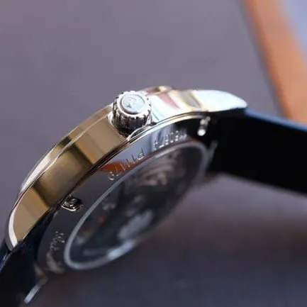 top-tier Piaget Limelight Stella series blue complications ladies watch detail shots