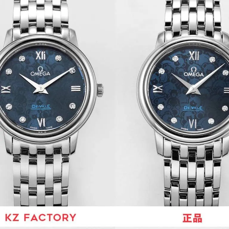 KZ factory Omega De Ville Orbis top-tier replicaladies' watch comparison movement comparison chart