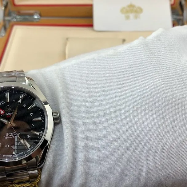 Omega Seamaster Aqua Terra Seamaster Aqua Terra GMT 43mm Black Men Automatic