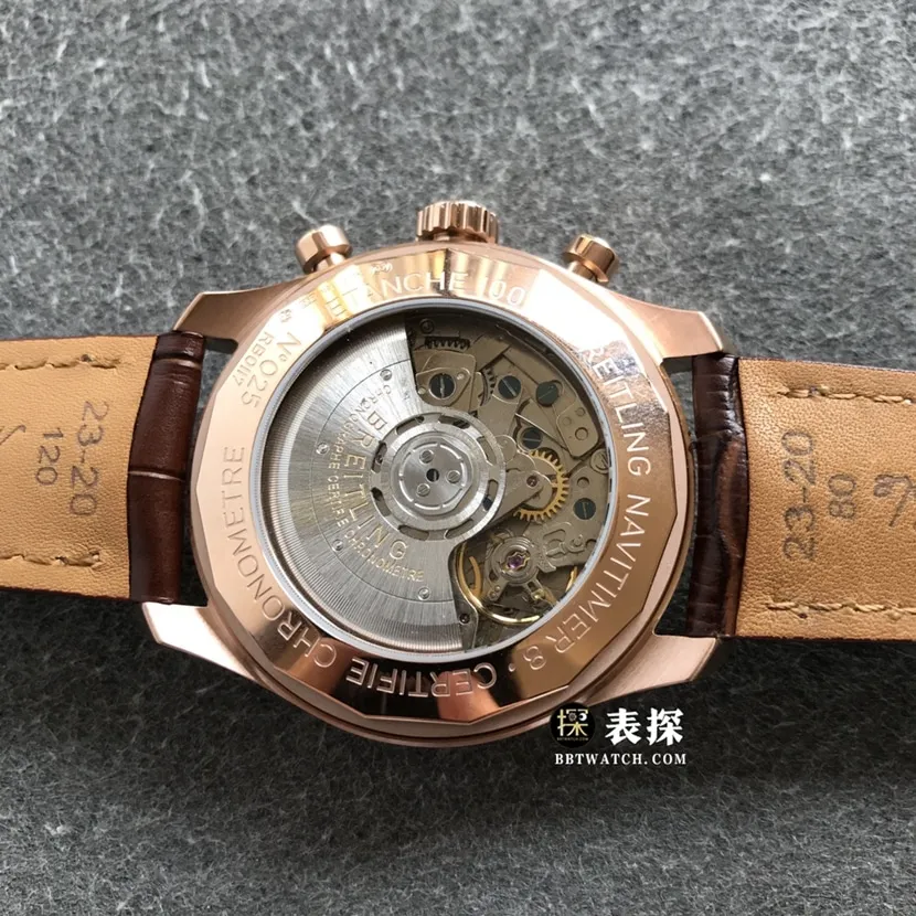 BL factory Breitling legendary aviation watch men's brown panda disk leather strap model pictures and prices clasplive photos