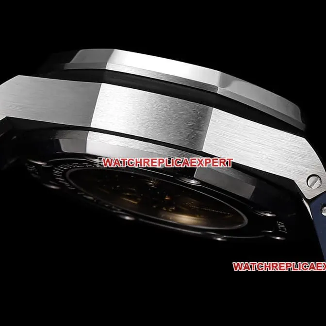 TW factory Audemars PiguetRoyal Oak offshore type 1:1top-tier replicablue dial rubber model 26470braceletlive photos