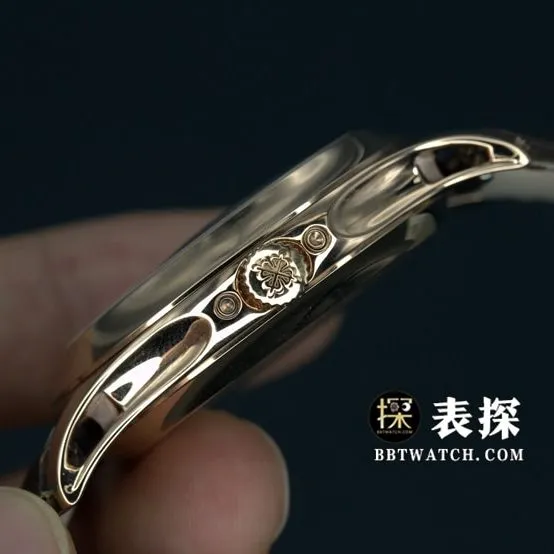 GR factory Patek Philippe complex function timepiece watch men's white dialleather strap model pictures and prices front live photo