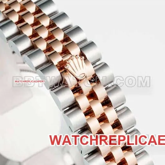 ARF FactoryRolex log top-tier Fritillaria plate 31mm gold five-lattice chain link 278271front live photo