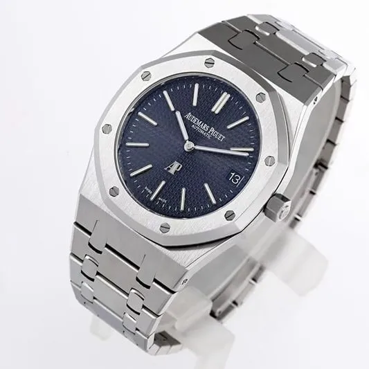 xf factory Audemars Piguet 15202 ultra-thin mechanical watch compared to the original front view