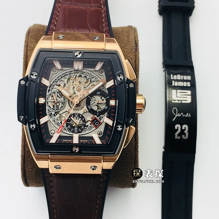 AB Big Bang Hublot collectible watches soul top fine imitation watches skeleton disk strap models 641.OM.0183.LR buckle figure