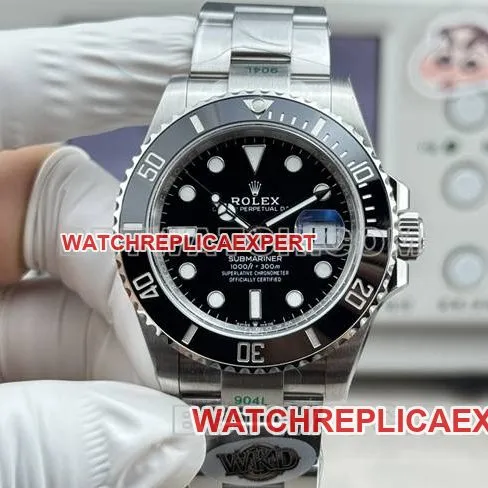 WKD Factory Rolex Submariner 41mm Black Dial 126610 Real Photos of the Back