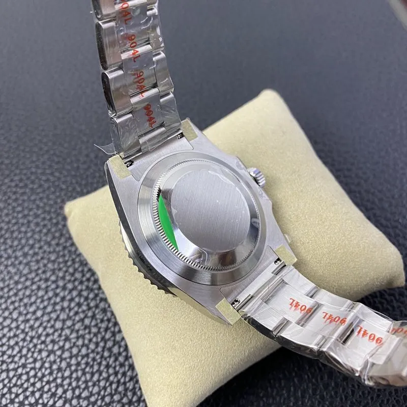 Rolex Black Submariner V3 version watch front view