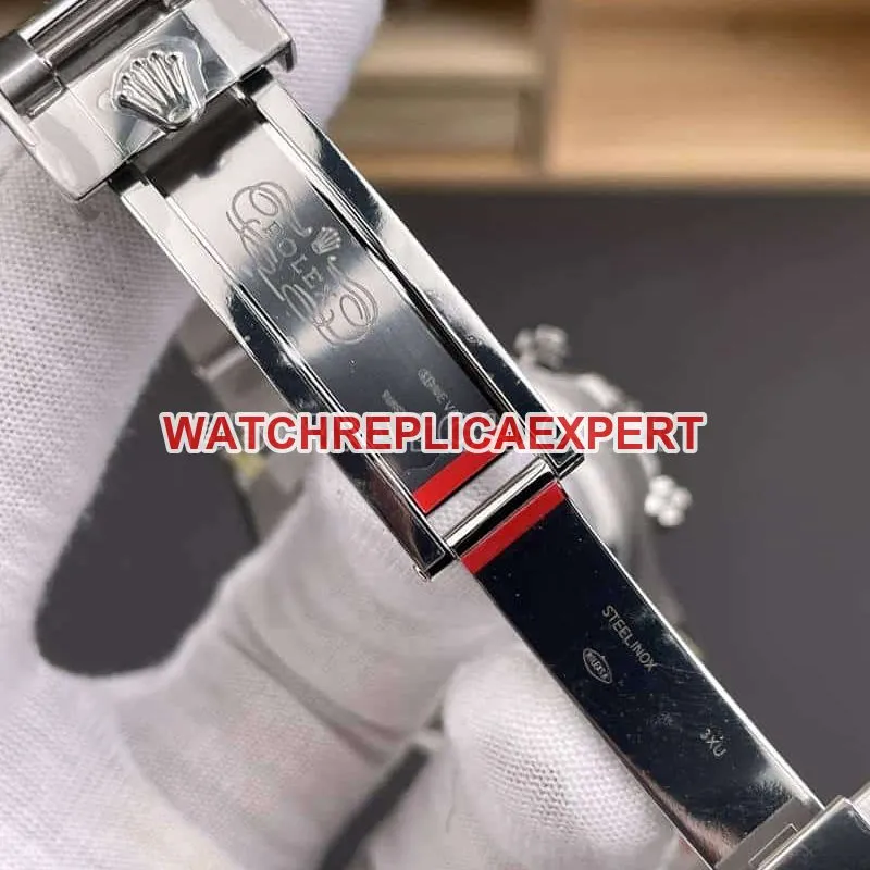 VSRolexDaytonatop-tier replica4131Heitaodi126500caseback live photo