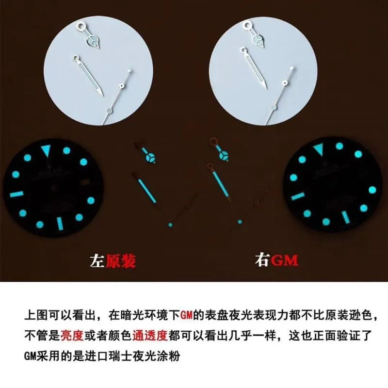 GMRolex Sea-Dweller series m126600-0001 watch genuine and fake comparison evaluation casedetail shots