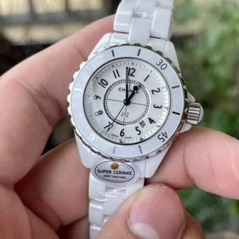 top-tiersuper cloneEASTceramic new ChanelJ12 series women's watch front view