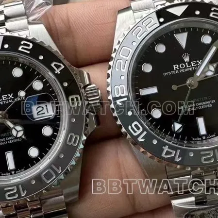 clean Factory's top black and gray bezel watch 2024GMT-Master II new model 126710 luminous water-resistant 3285 movement