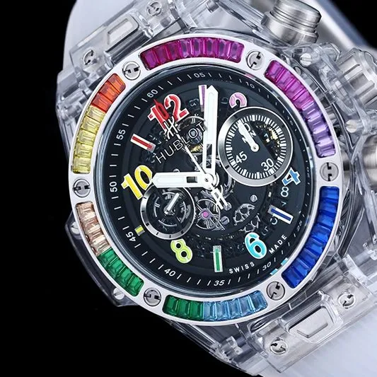 Hublot BIG BANG Top Skeleton Dial Rainbow