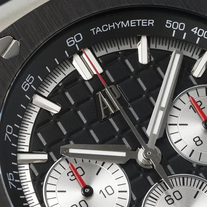 APF Offshore Audemars Piguet1:1replica watch black dial rubber model 26420SO.OO.A002CA.01bracelet picture