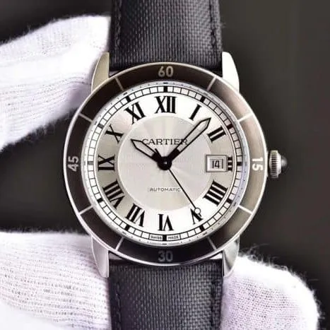 CartierRonde de Cartier series WSRN0002replica genuine and fake comparison review front view