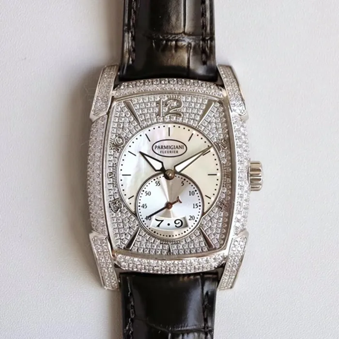Top-tier watch Parmigiani Fleurier men's gold plate KALPA series fully automatic movement watch side view