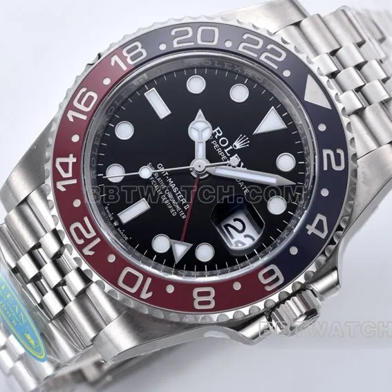 Factory C RolexGMT-Mastertop-tier 1:1high-quality replicaPepsi bezelm126710blro-0001clasplive photos