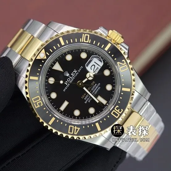 Rolex1:1 watch, vs Sea-Dweller watch, front live photo