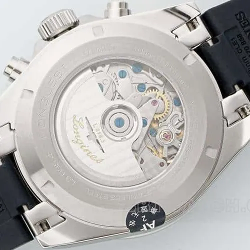 AF Longines Concas champagne dial rubber model L3.835.4.32.9front live photo