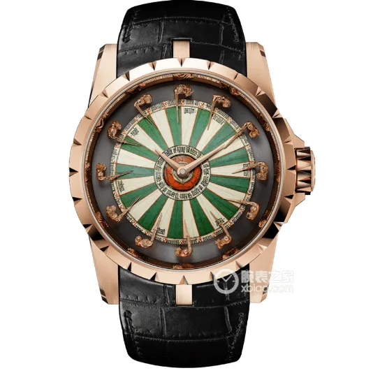 ZF Knights of the Round Table Roger Dubuis collectible watches Enameled Plate Belt Model RDDBEX0398