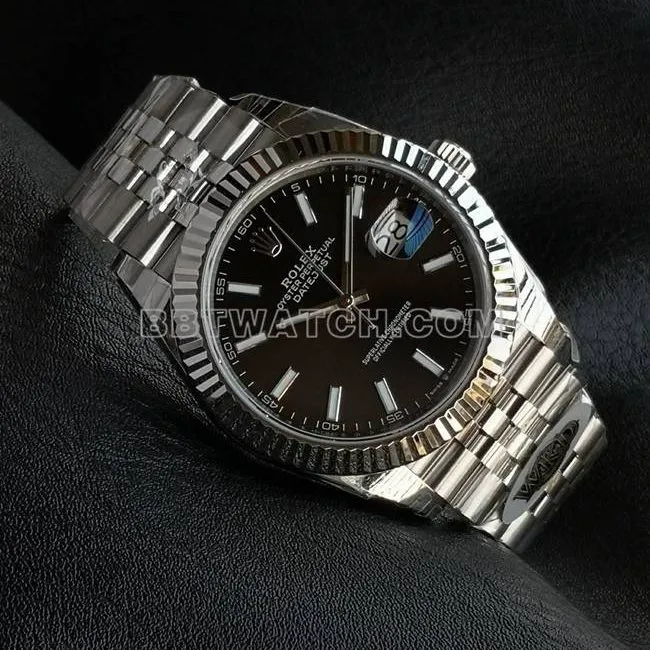 WKD Factory collectible Watches Rolex 41mm Black Dial 126331 Front Real Shot