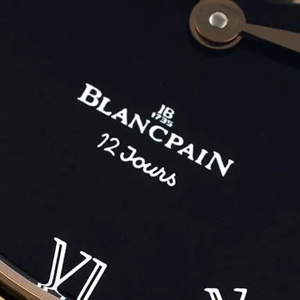 JBF Factorytop-tier replicaBlancpainhigh-quality watch men's black dial black belt tourbillon classic full series mechanical leather strap watch domineering return side view