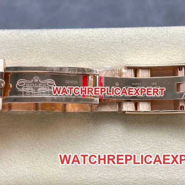 Rolex collectible watch ARF FactoryGMT-Master tiger eye stone GMTrose goldsteel bracelet bracelet live photos