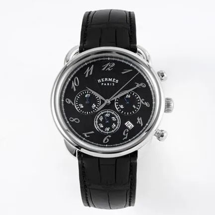 Water-Resistant Hermès Arceau Chronograph