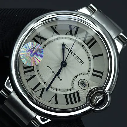 AF Cartier Blue Balloon Couples Timepiece