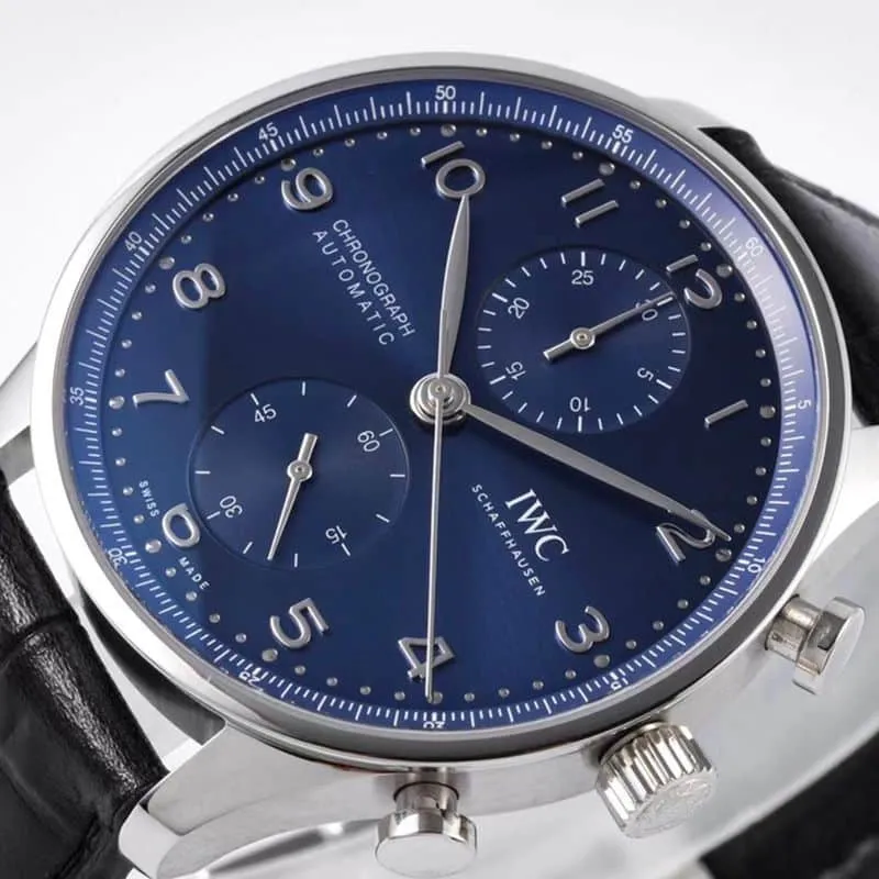 IWC imitation watches Portuguese series IW371615 watch buckle figure