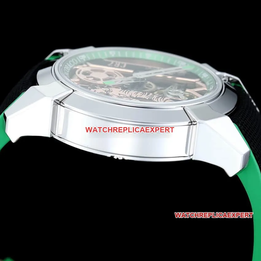 TW factory Czech Leopard top-tier high-quality C Ronaldo CR7 co-branded custom black and green model front live photo