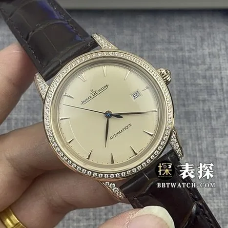 Jaeger-LeCoultre1:1top-tier watch men's eggshell yellow plate leather strap model pictures and prices clasplive photos