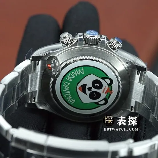 BT factory Rolex Daytona watch men's ice blue steel bracelet picture and price front live photo