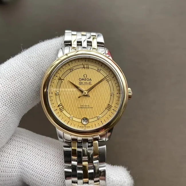 Omega De Ville Ladies' Top Gold-Plated