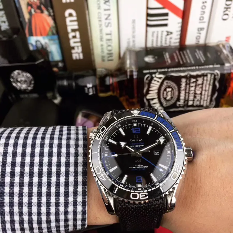 Omega Seamaster Planet Ocean Seamaster Planet Ocean 600M GMT 45.5mm 45.5mm Black Men Automatic