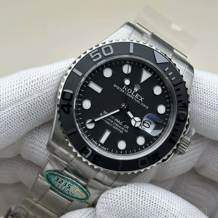 CleanRolex Yacht-Master super cloneblack dialtitanium226627clasplive photos