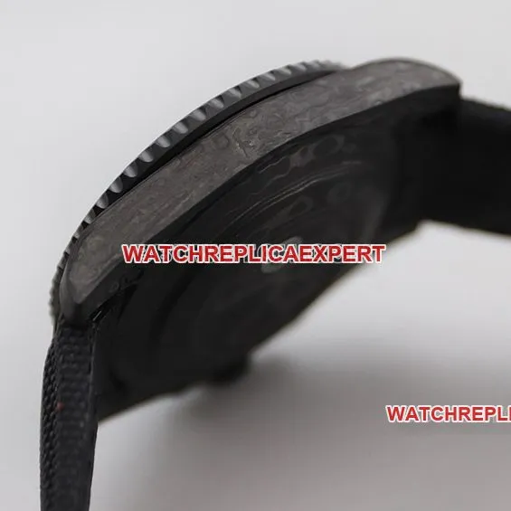 VS factory Rolex Submariner top imitation black plate carbon fiber red ring strap models back actual photo