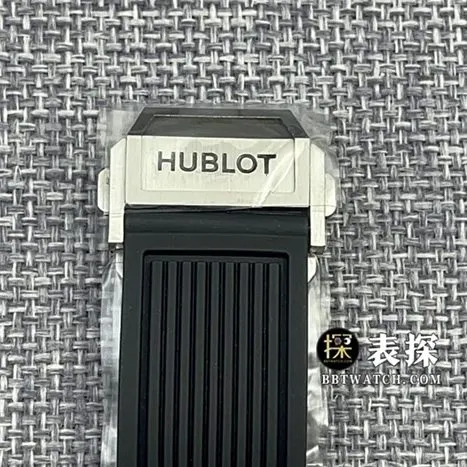 ZF FactoryHublot watch men's watch matte black hollow plate rubber model picture and price side live photo