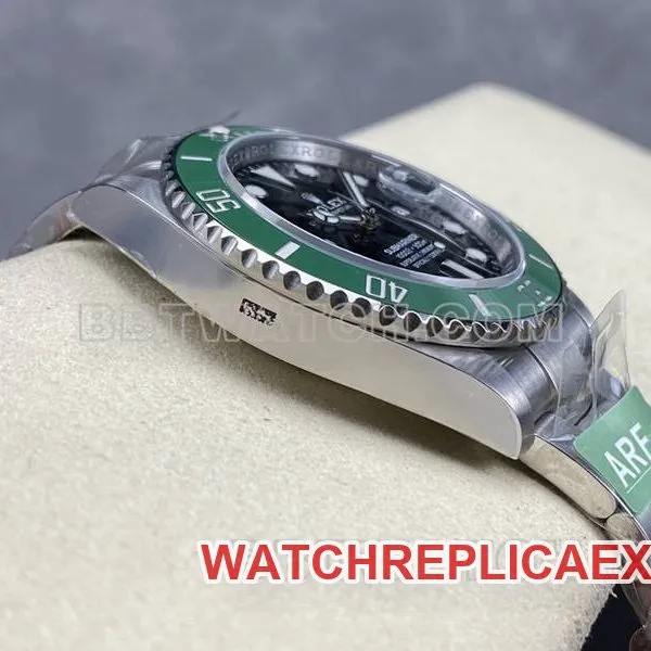 Rolex Watch ARF Factory Submariner 41mm Green Aqua Ghost 3235 Caliber 126610 Front Actual Picture