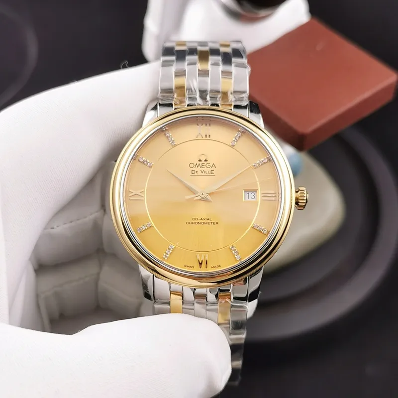 Omega KY De Ville 424.20.37 Super A Gold