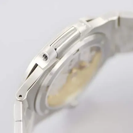 3K Factorytop-tier watch Patek Philippe fully automatic movement men's blue dialsteel bracelet watch side view