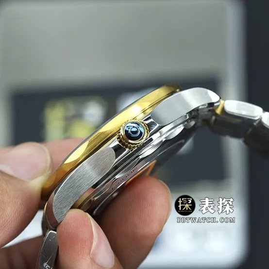 VS FactoryOmegaSeamaster300Msuper watch men's rose gold blue face steel bracelet picture and price front live photo