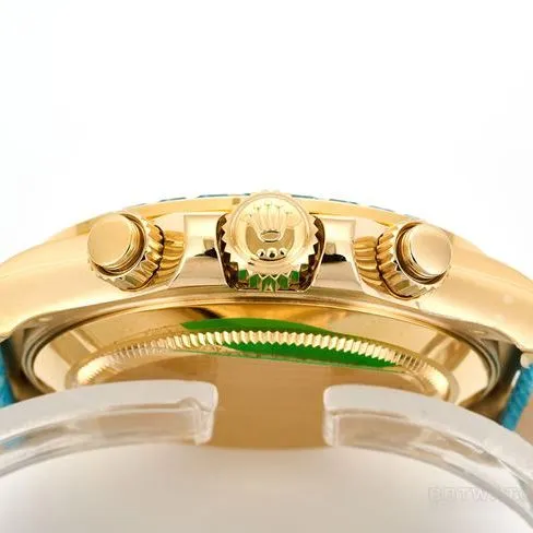 Watch Rolex Daytona Blue Fritillaria Disc 116519braceletlive photos