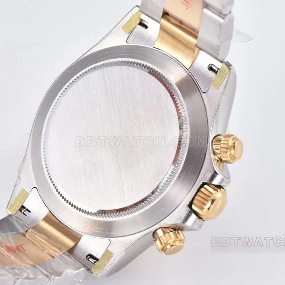 Factory C Rolex Daytonatop-tier mother-of-pearl gold steel bracelet model m116503-0007 front live photo